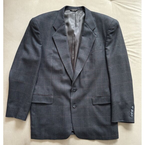 Christian Dior Vintage Monsieur Dillard’s L Wool Two Button Blazer Jacket - Picture 7 of 9